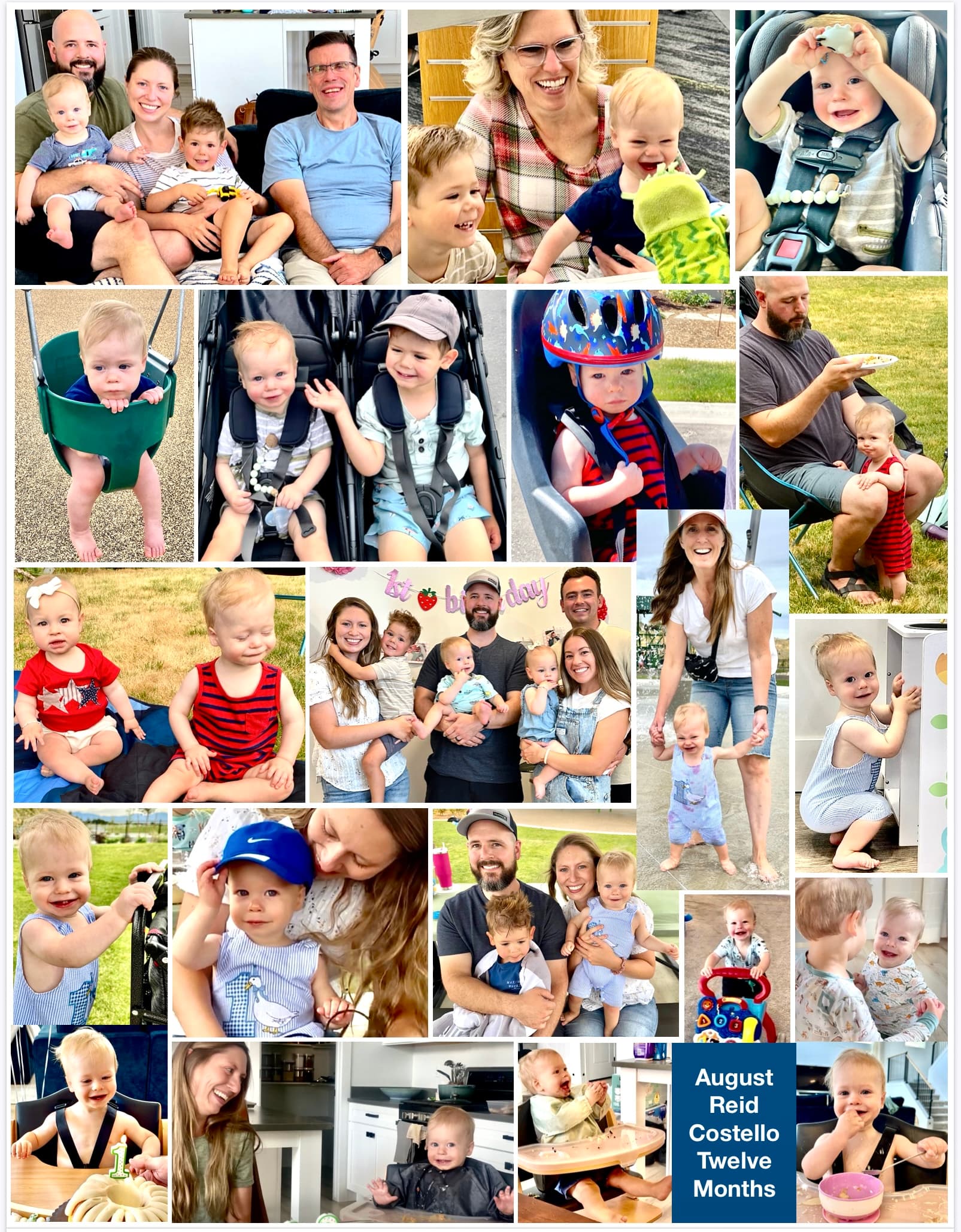 August One Year Old!